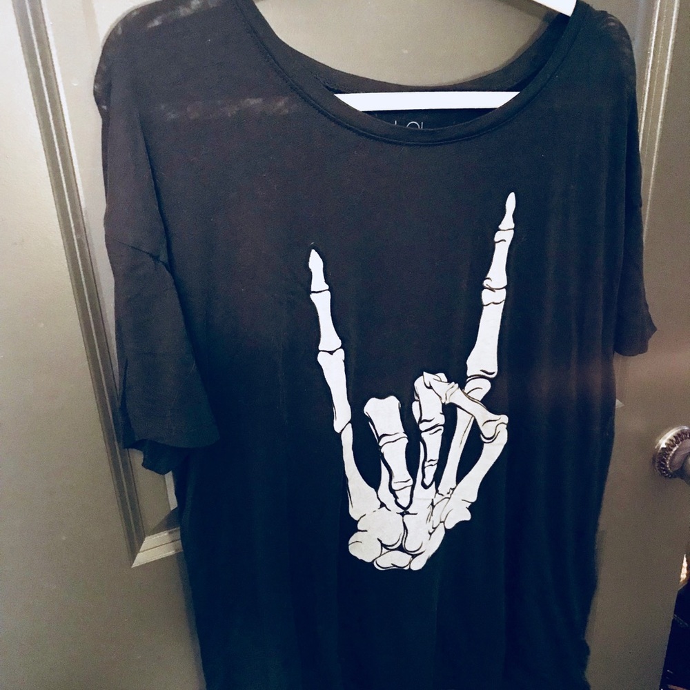 Vintage Skeleton Rock N Roll Graphic Tee